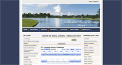 Desktop Screenshot of library.southeasterntech.edu